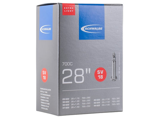 SCHWALBE SV18 EXTRA LIGHT 700 x 28-44c (28-44x622) Presta (Removable core) 40 mm