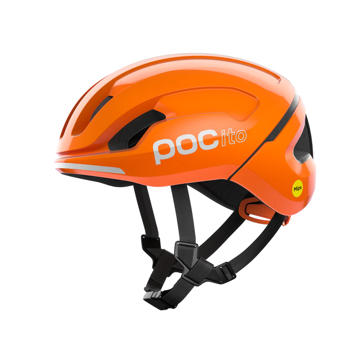 POCito Omne MIPS – Orange children's helmet