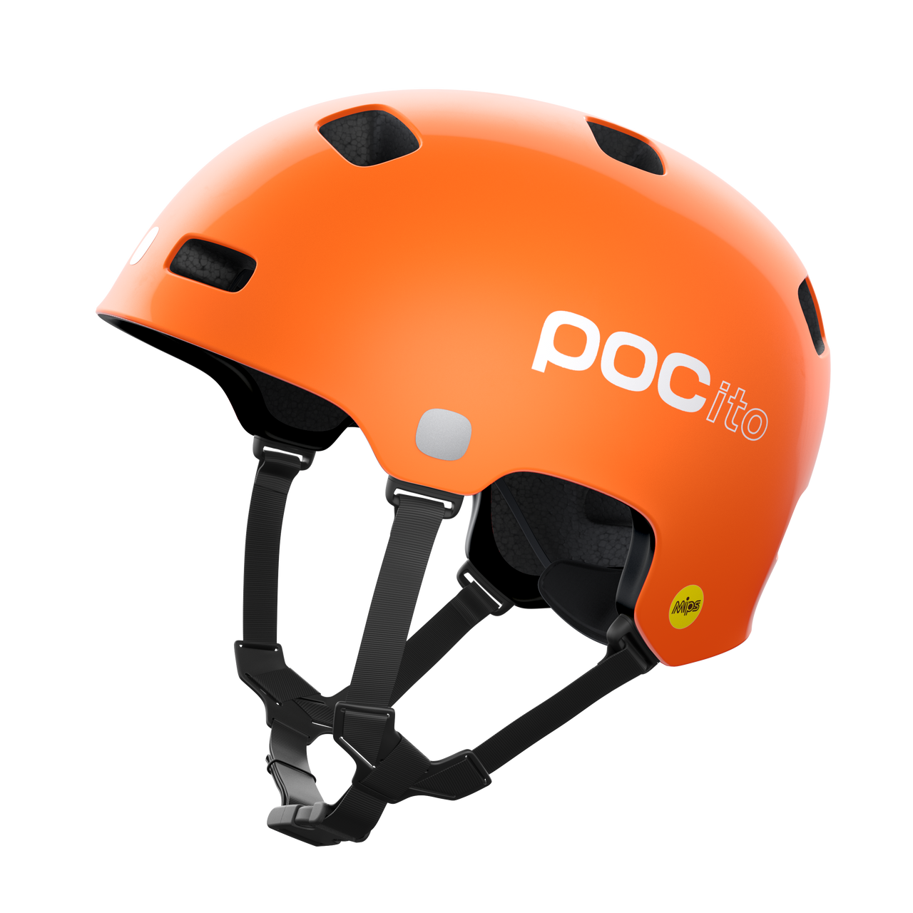 POCito Crane MIPS – Orange children's helmet