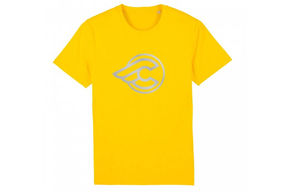 Cinelli - T-shirt - Reflective print - Yellow