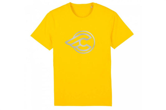Cinelli - T-shirt - Reflective print - Yellow