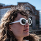 CHPO – Frances – White – Sunglasses