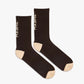 Cycling socks – Ashlu Merino Sock, Dark Chocolate