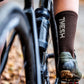 Cycling socks – Ashlu Merino Sock, Dark Chocolate