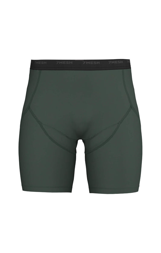 7mesh - Foundation Boxer Brief - Douglas Fir - Men's Cycling Shorts