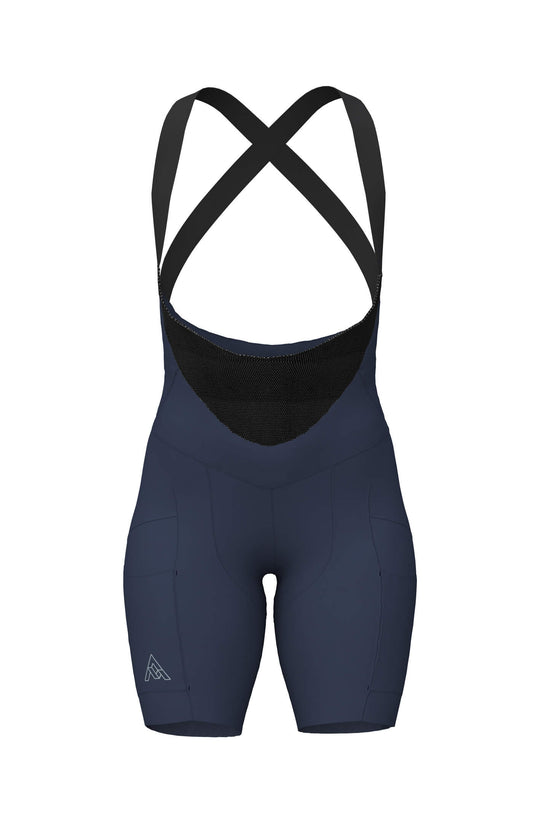 7mesh - WK3 Cargo Bib Short - Midnight Blue - Women's Bibs