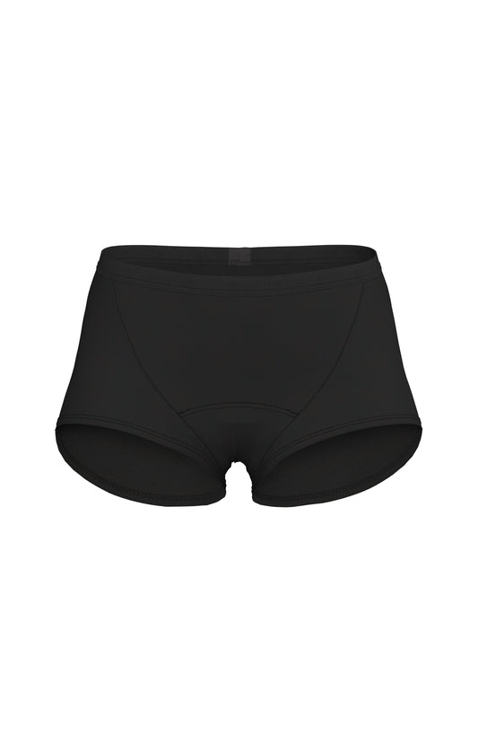 7mesh - Foundation Boxer Brief - Black - women's cycling shorts