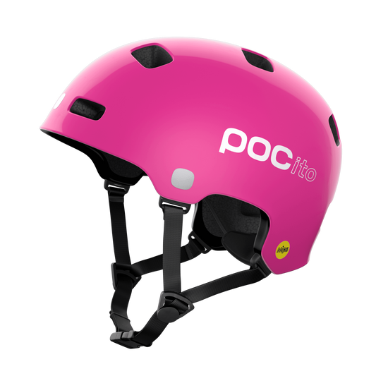 POCito Crane MIPS – Rosa barnhjälm