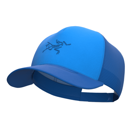 Keps – Logo Trucker Curved – Blå