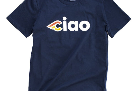 Cinelli T-Shirt - Ciao - Navy Blue