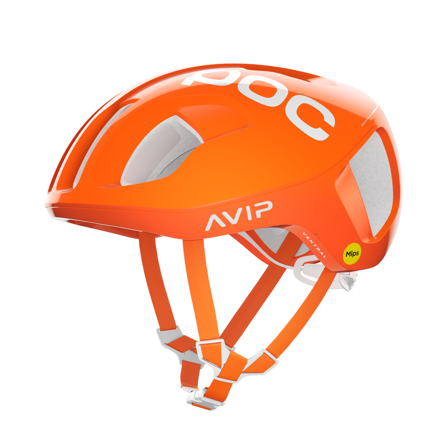 POC - Ventral MIPS - Orange cycling helmet