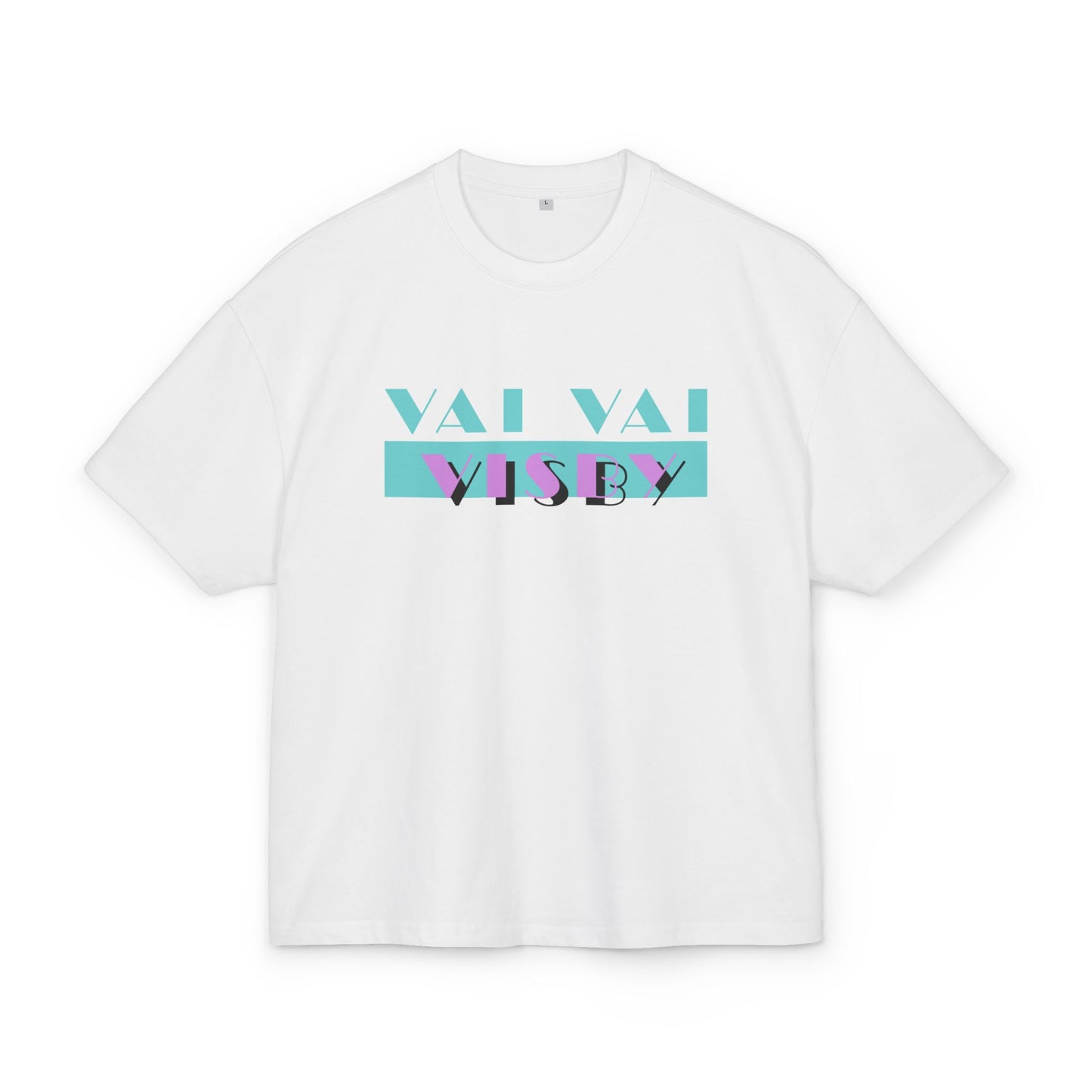 Oversize boxy T-shirt – Miami Vai