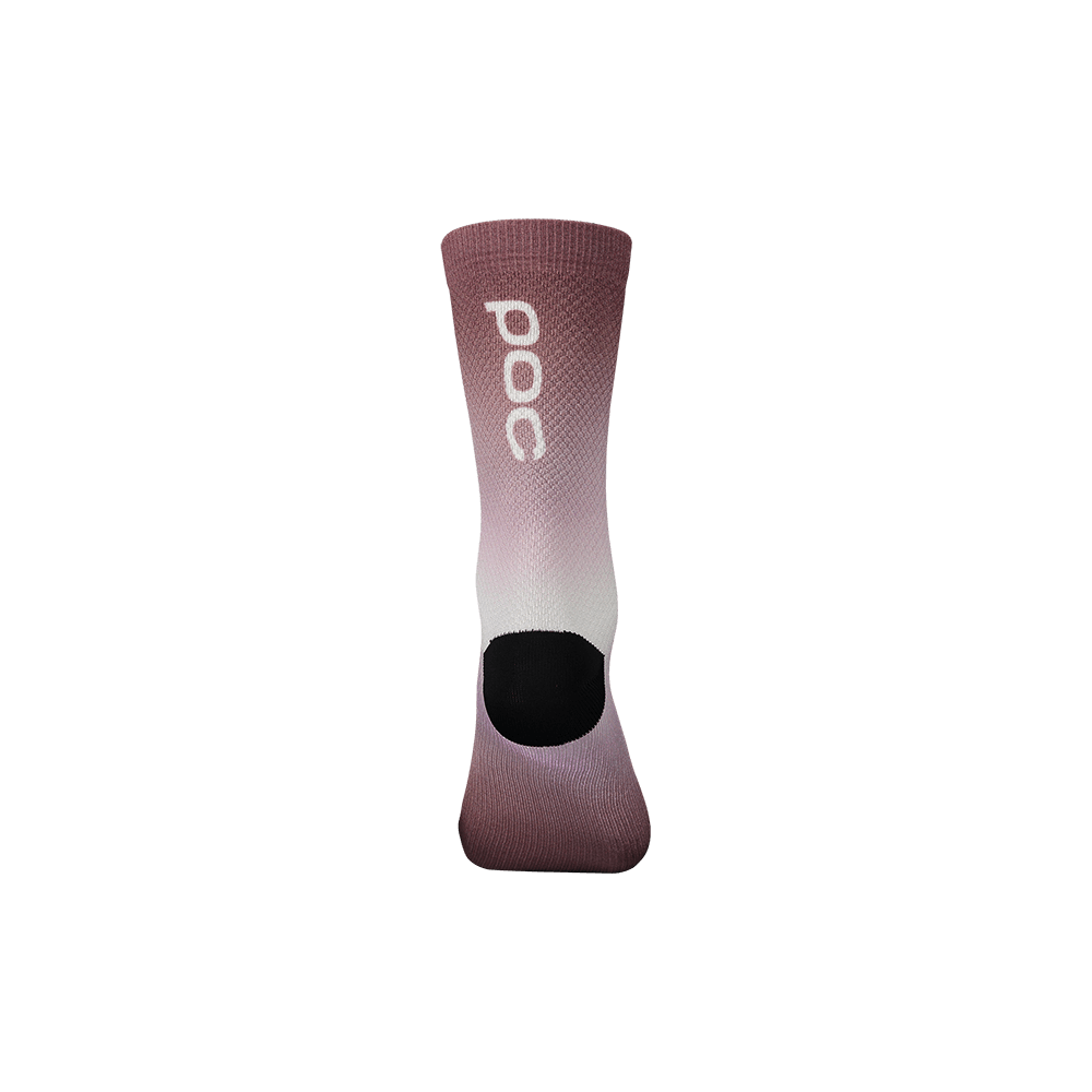 Cycling Socks - Essential Print Sock Long - Gradient Garnet Red