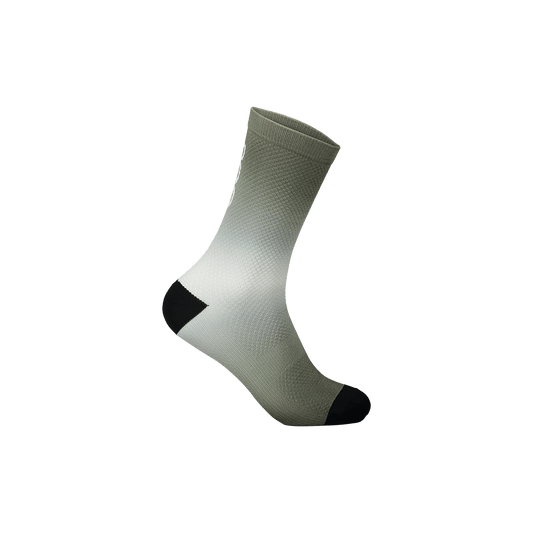 Cycling Socks - Essential Print Sock Long - Gradient Epidote Green