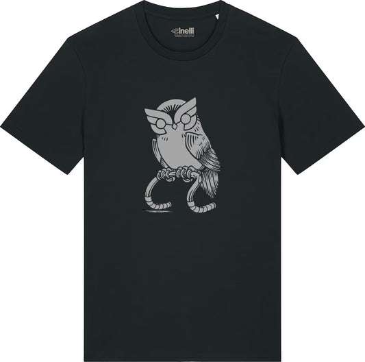 Cinelli – Black T-shirt – Who wants to ride?