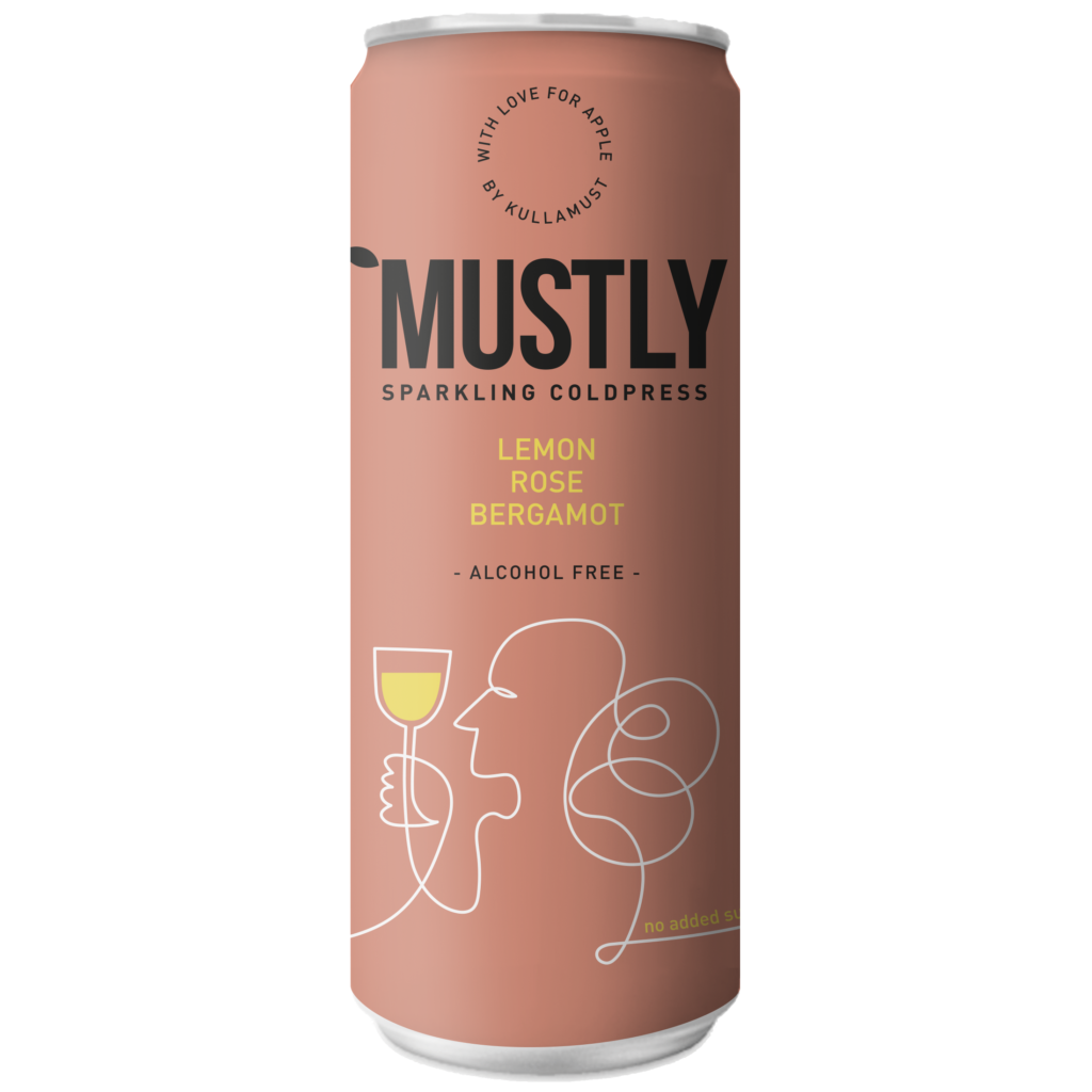 Mustly – Lemon Rose Bergamot – Soft drink