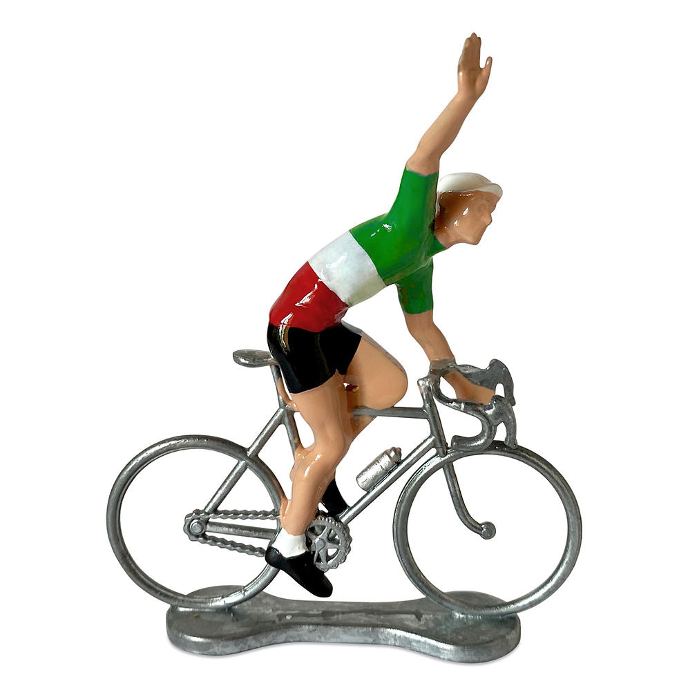 Tenncyklist – vinkande Italiensk mästare