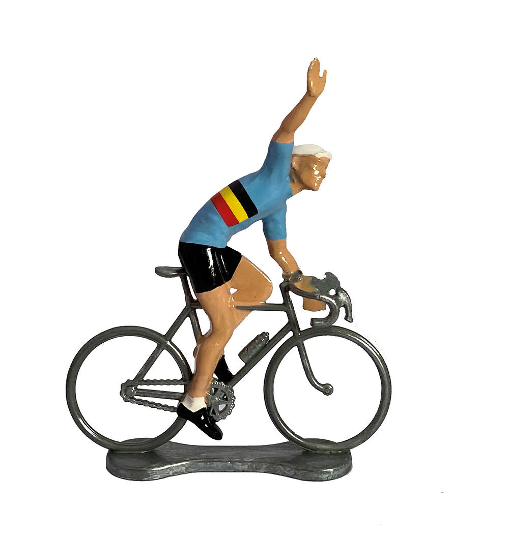Tenncyklist – vinkande Belgisk mästare