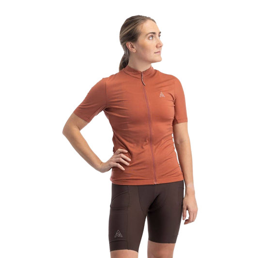 7mesh - Ashlu Merino Jersey SS - Autumn Rose