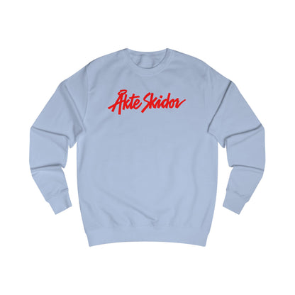 Light Blue College Sweatshirt – Went Skiing