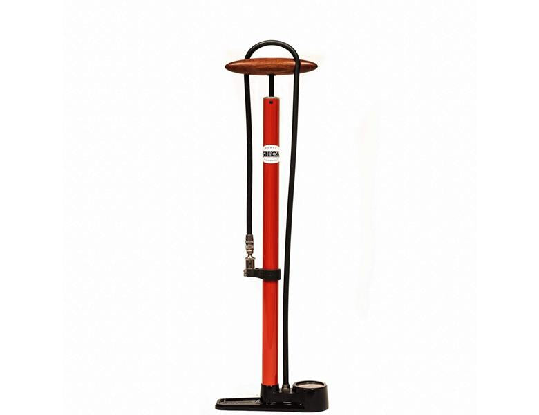 Foot pump - Silca - Pista - Red
