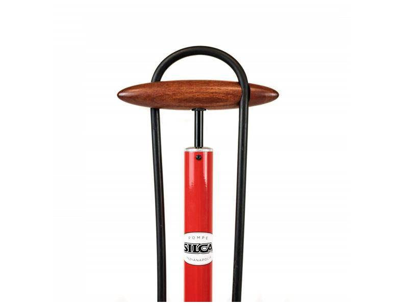 Foot pump - Silca - Pista - Red
