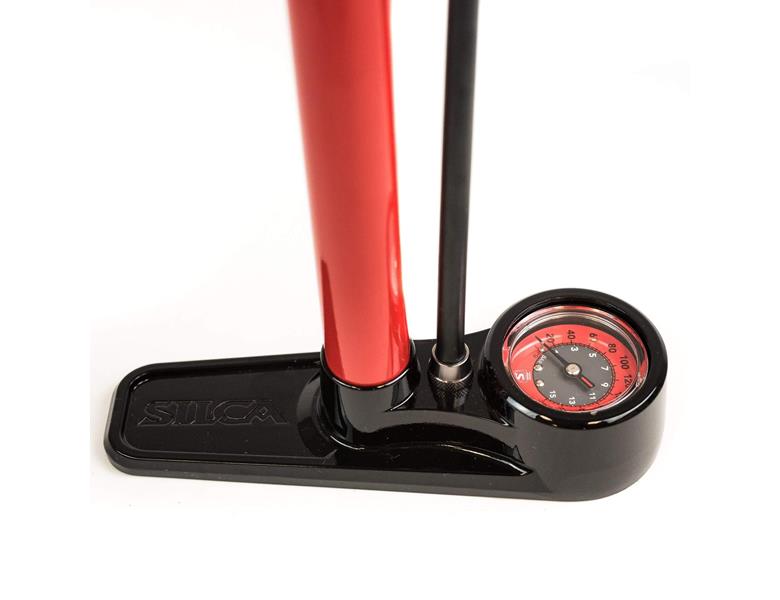 Foot pump - Silca - Pista - Red