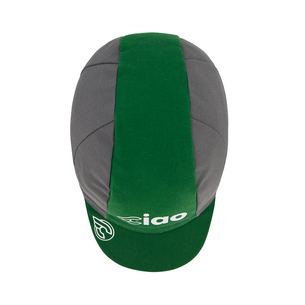 Cycling Cap - Cinelli Logotype - Green &amp; Gray