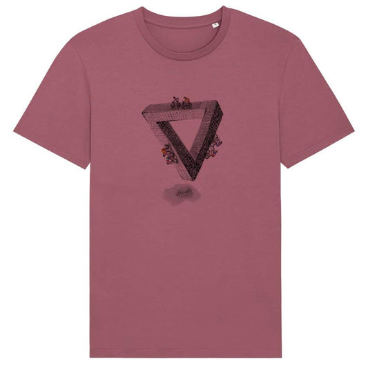 Secteur Impossible – T-shirt – Vinröd