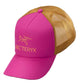 Arc'teryx Cap - Bird Word Trucker Curved - Amaranthus/yukon
