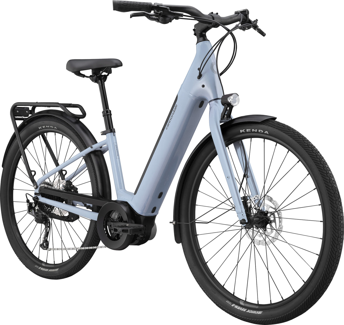 Electric Bike - Cannondale Adventure Neo 3.1 EQ - Dust Blue