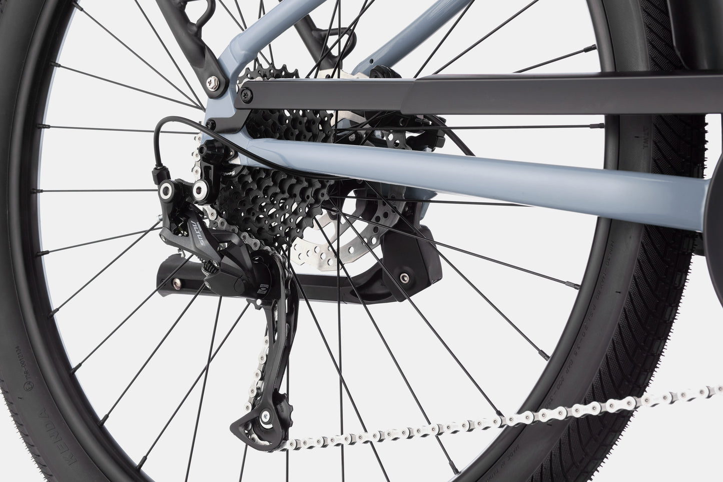 Electric Bike - Cannondale Adventure Neo 3.1 EQ - Dust Blue