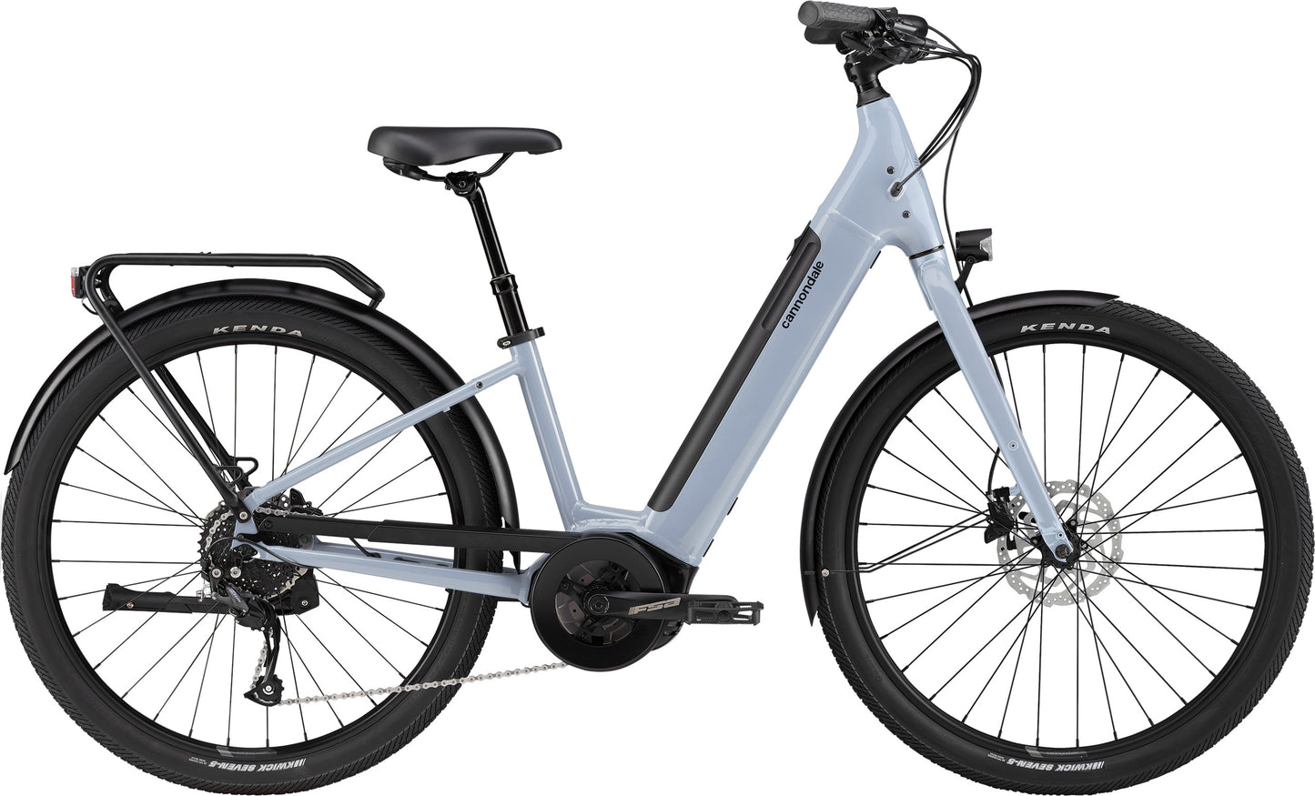 Electric Bike - Cannondale Adventure Neo 3.1 EQ - Dust Blue