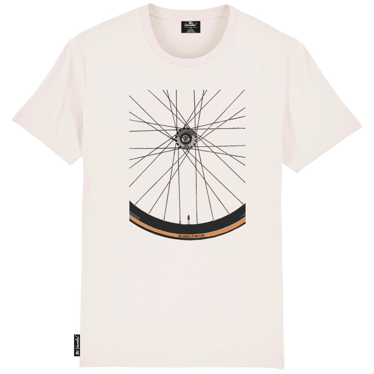 Wheels - T-shirt - Vintage White