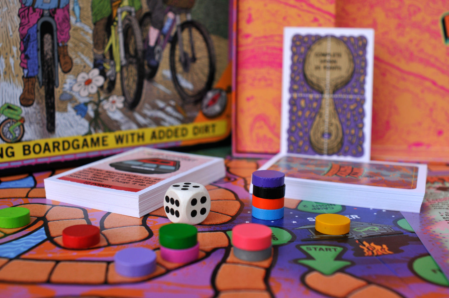 Board Game – Dirty Filthy Bikepacking