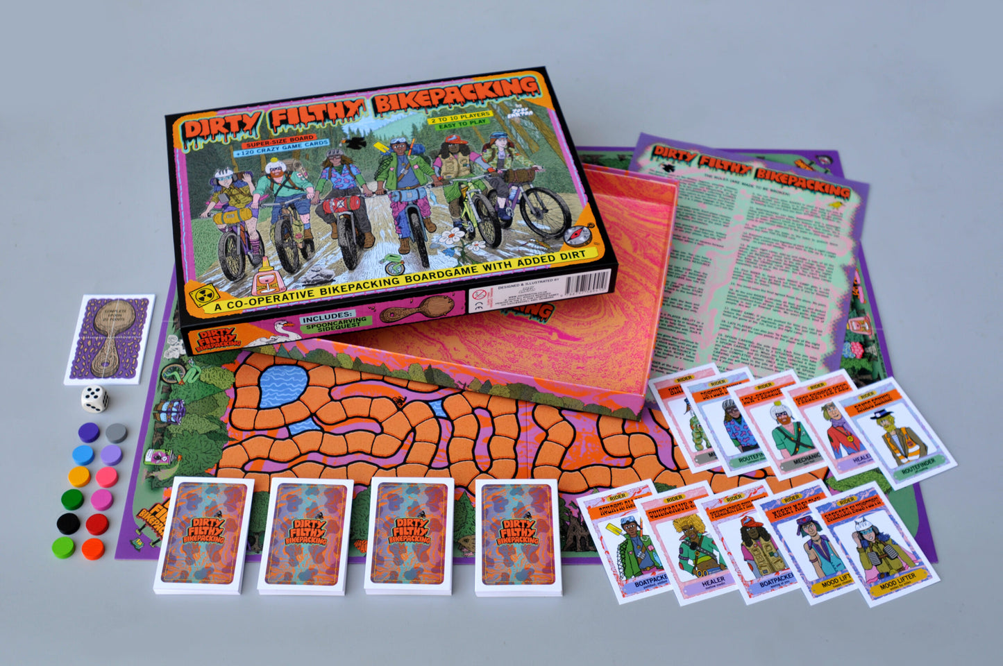 Board Game – Dirty Filthy Bikepacking