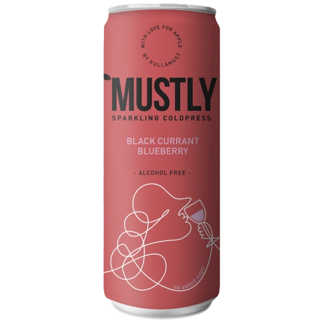 Mustly – Black Currant – Soda
