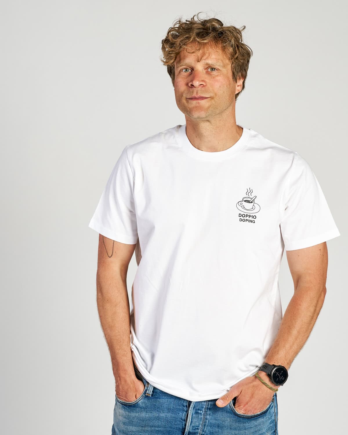 Doppio Doping – T-shirt – White