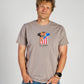 Eddy vs Roger - T-Shirt - Gray