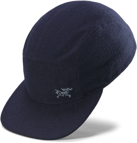 Arc'teryx - Cap - Calidum Wool 5 Panel Hat - Black Sapphire