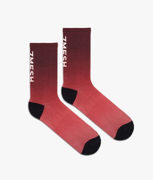 7mesh - Cycling Socks - Fading Light Sock - Trail Mix