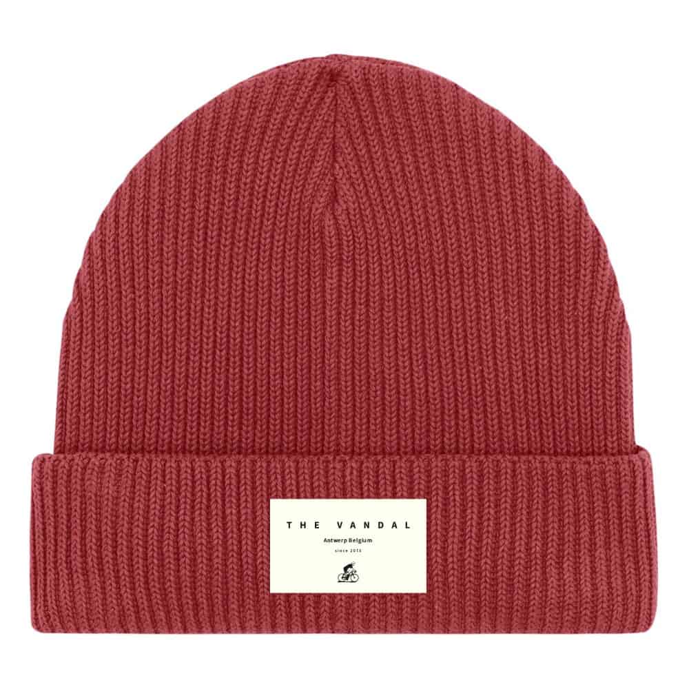 Beanie – Fishermans Beanie – Carmine Red