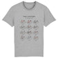History of the bicycle – T-shirt – Gray heather