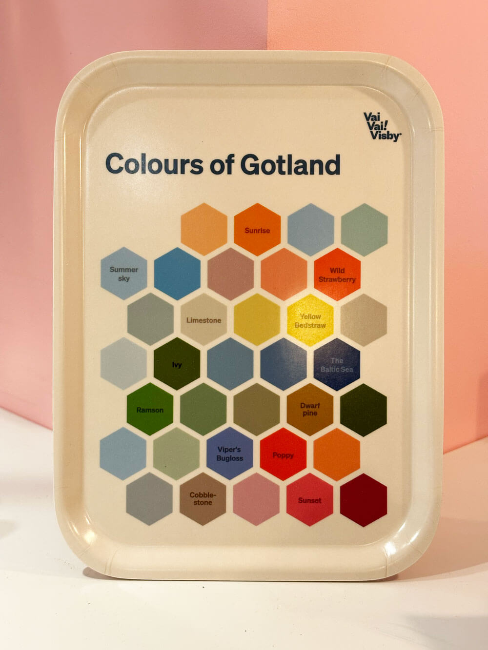 Colours of Gotland – Tray 20x27 cm