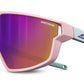 Julbo Fury Mini – children's glasses – Pink/Green – Sunglasses