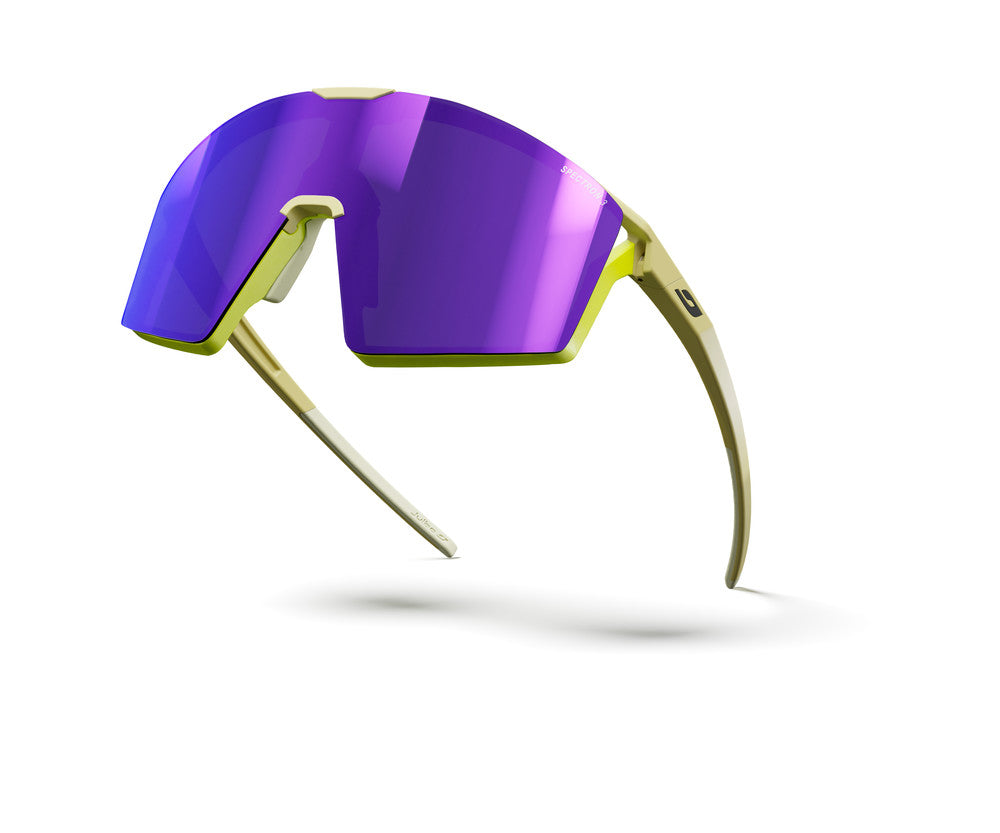 Julbo Edge Matt light brown/fluo yellow – Sunglasses