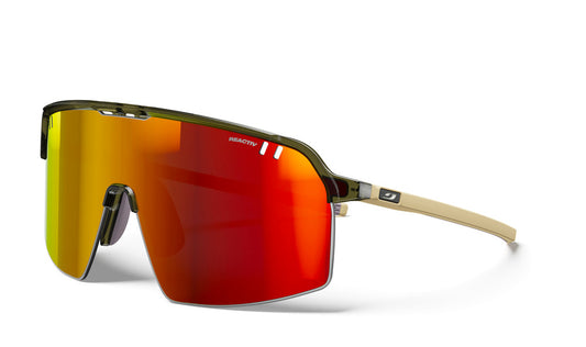 Julbo Intensity Army green/matt beige – REACTIV – Solglasögon