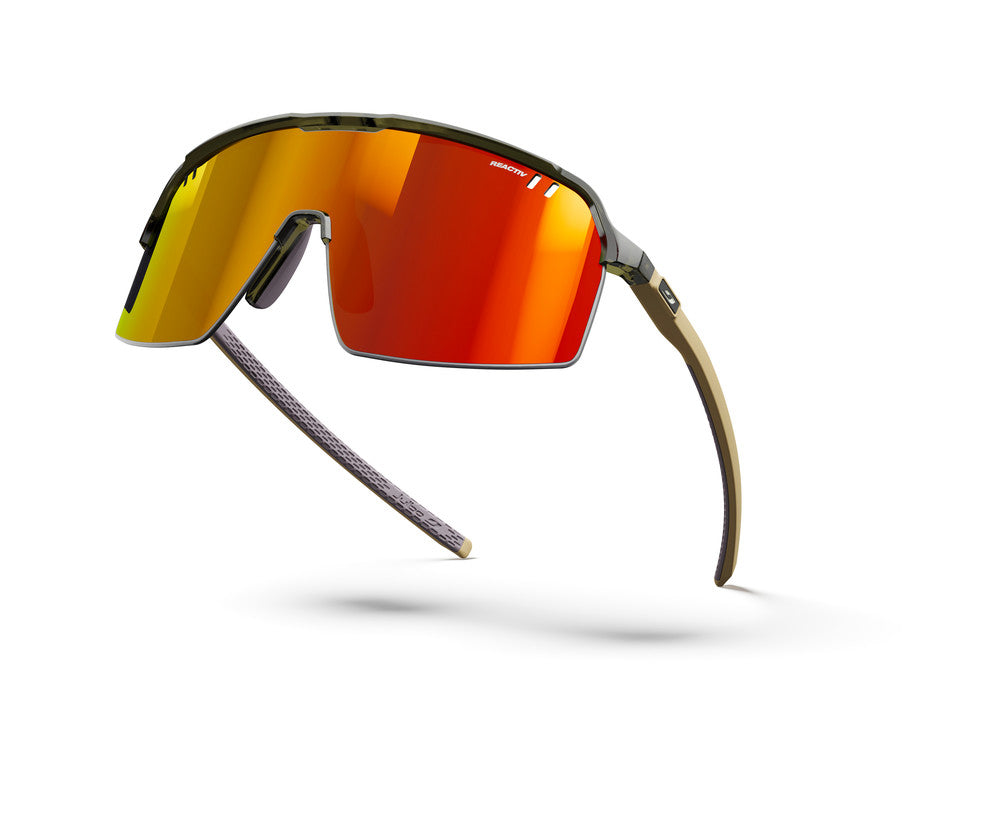Julbo Intensity Army green/matte beige – REACTIV – Sunglasses