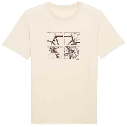 Master – T-shirt – Naturfärgad
