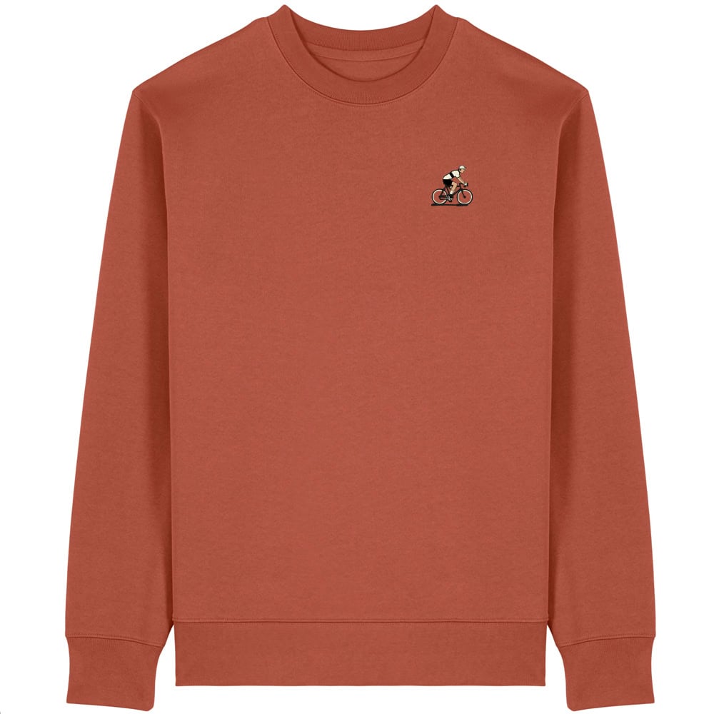 Heritage Sweater – Sweatshirt – Rust Red